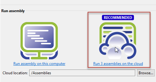 DNASTAR Cloud NGS Cloud Assemblies DNASTAR
