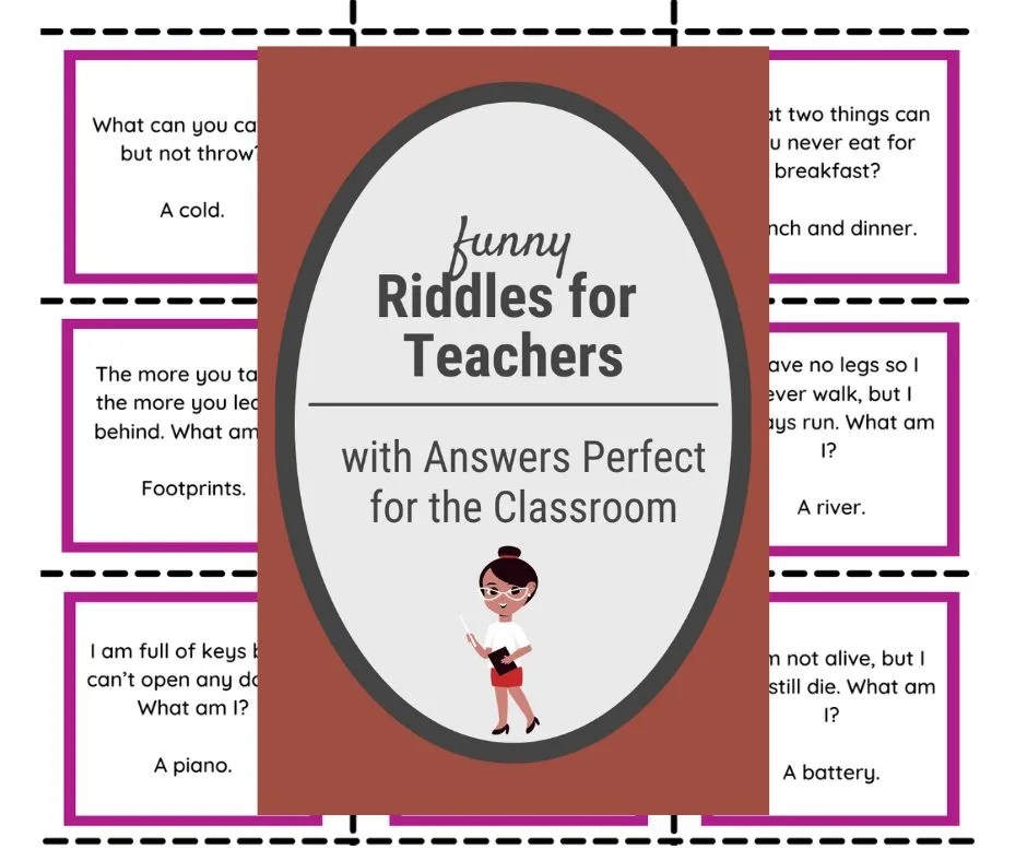 Funny Riddles for Teachers with Answers Perfect for the Classroom