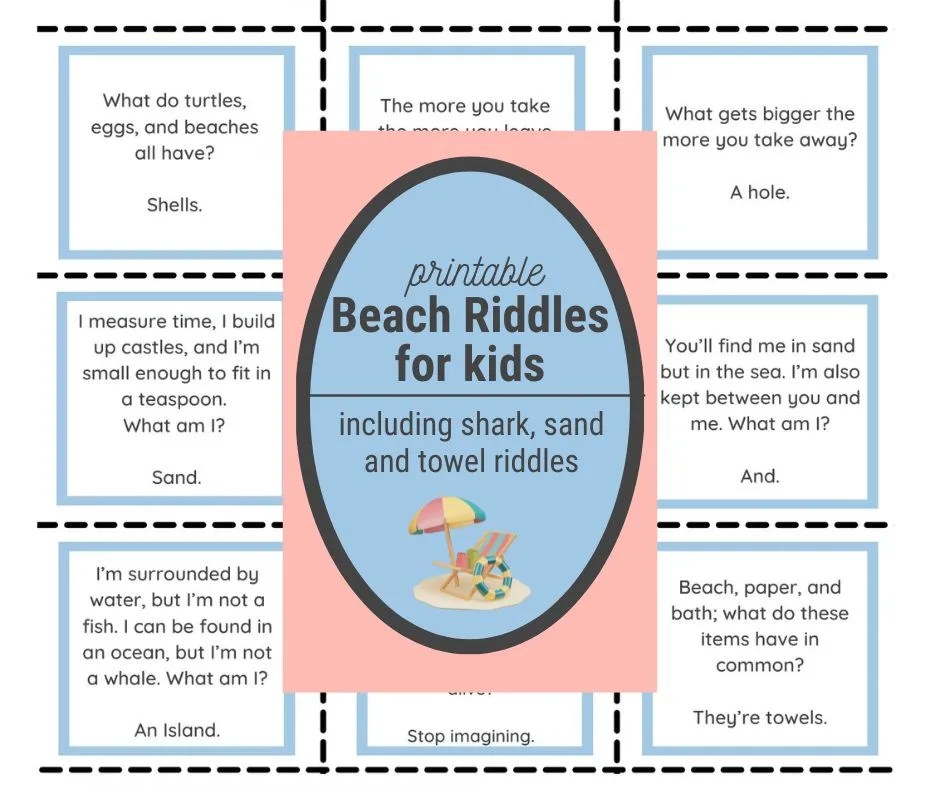 Awesome Beach Riddles with Answers Perfect for Beach Day
