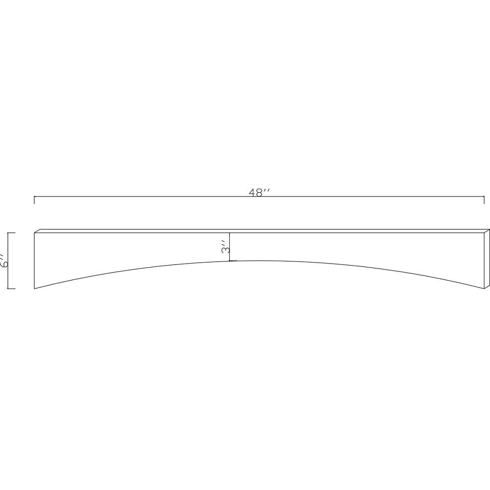 GHI Nantucket Linen White 48" Valance Home Outlet