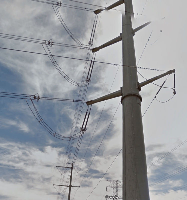 Aggregate 133+ guard ring in transmission line super hot