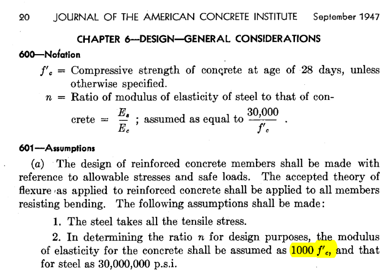 How To Calculate Modulus Of Elasticity Of Concrete