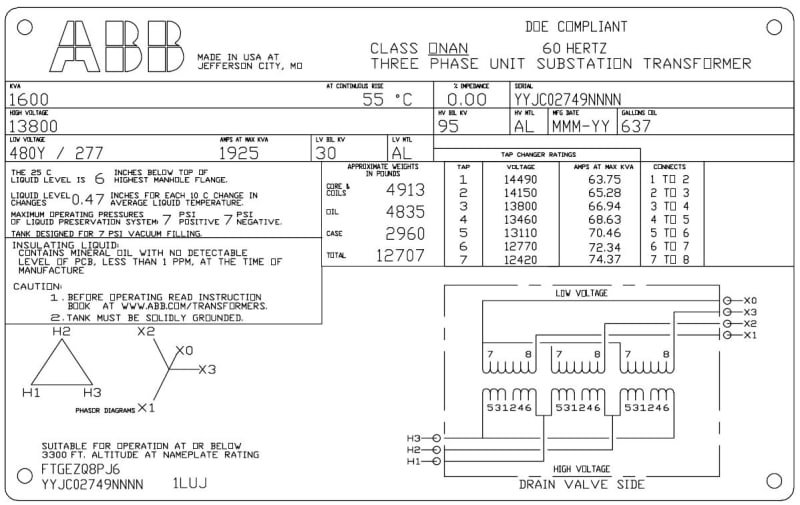 Transformer protection PressureVacuum Gauge Electric power