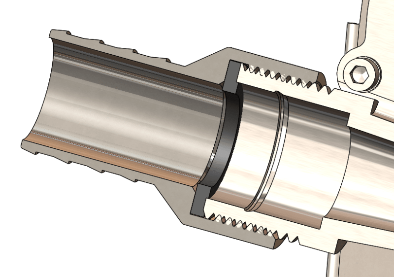 BSPP STRAIGHT THREAD TORQUE REQUIRED TO COMPRESS RUBBER WASHER SEAL