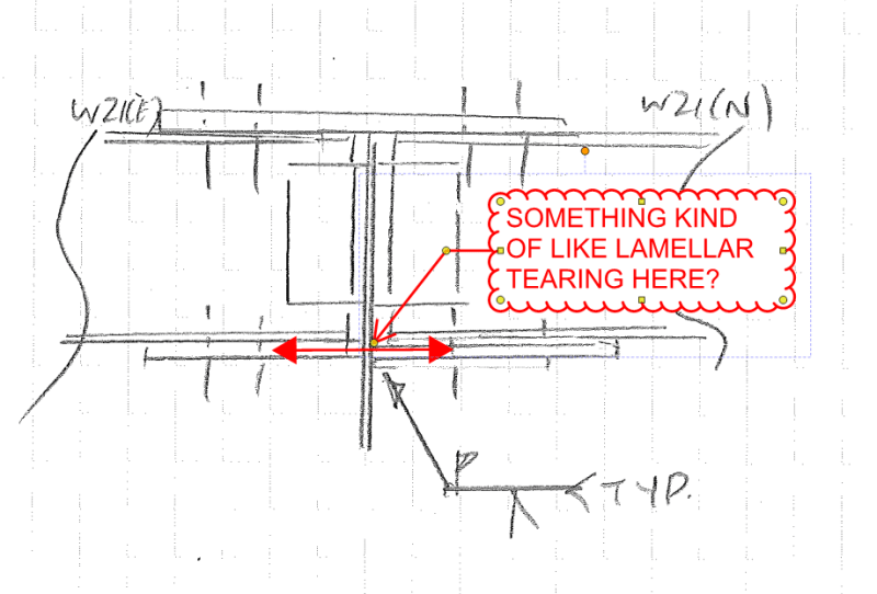 Clip angles in beam splice Structural engineering general discussion