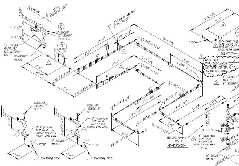 Loss of Pressure in Pump Suction Piping Pipelines, Piping and Fluid