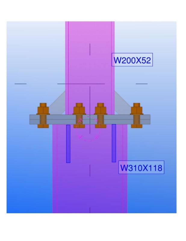 column splice connection Structural engineering general discussion
