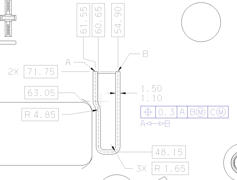 Questionable true position callout 2 Drafting Standards, GD&T