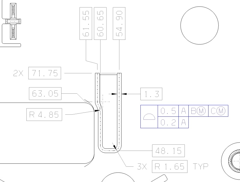 Questionable true position callout 2 Drafting Standards, GD&T