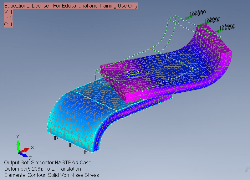 I would like some help setting up a bolt connection (FEMAP/NASTRAN