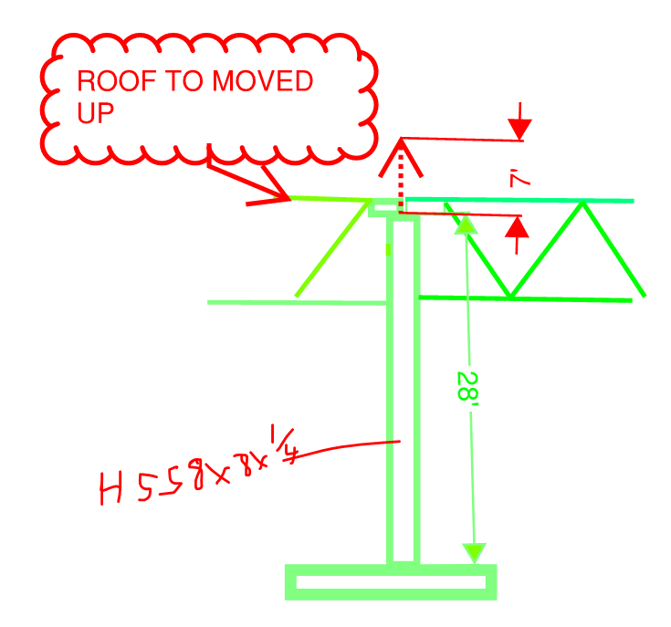 HSS Column extension Structural engineering general