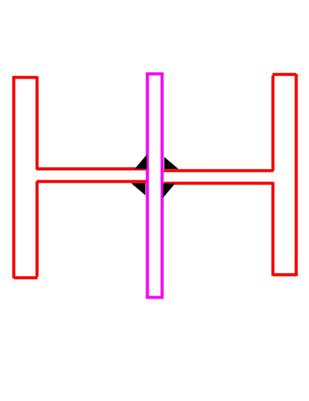 Slotted connection in wide flange web Structural engineering general