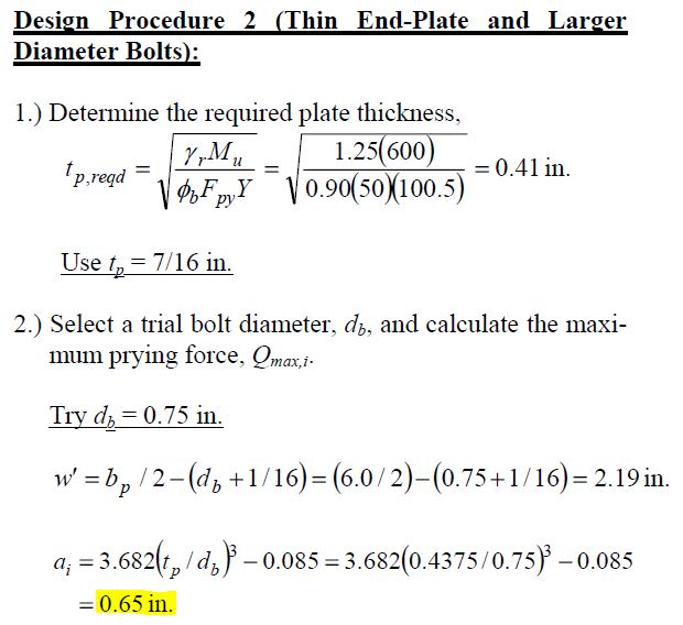 AISC Style Moment Connection Structural engineering general