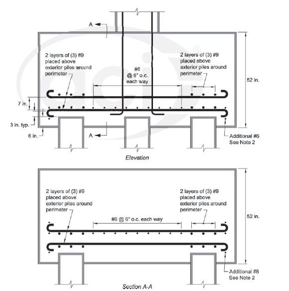 Pile Cap Section