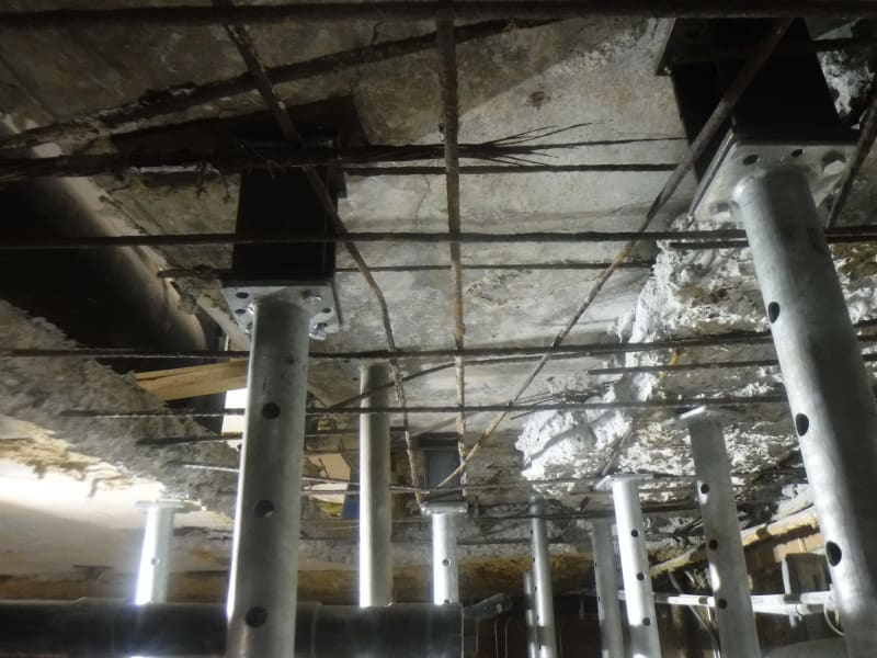 Raised concrete pads under mechanical equipment Structural