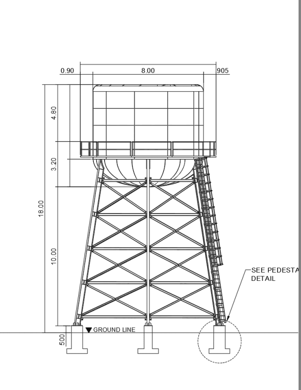 Elevated Steel Storage Tanks thickness Storage tank engineering Eng