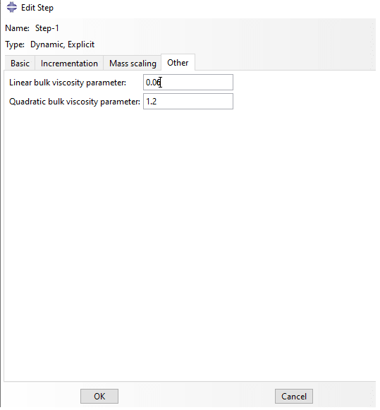 Compromising between material damping and viscosity in Abaqus/Explicit