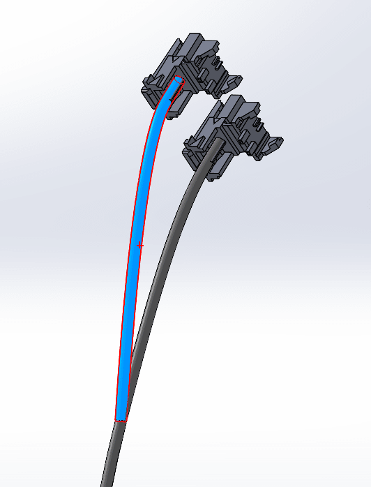 Electrical cable segment measure........ DASSAULT SOLIDWORKS 3D