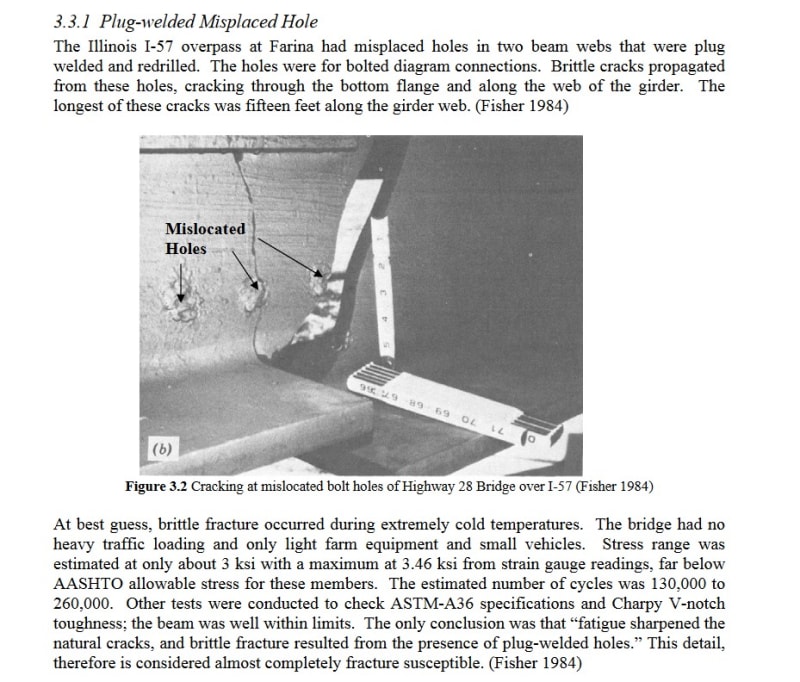 Can I "delete" an existing hole in a steel plate by filling it with a