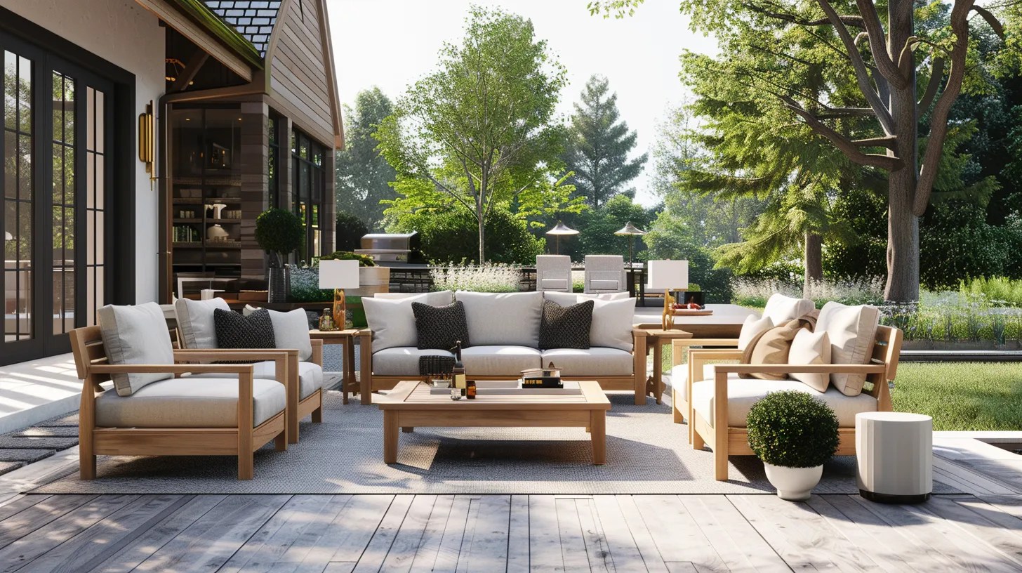 Exploring the Durability and Design of AllWeather Outdoor Furniture