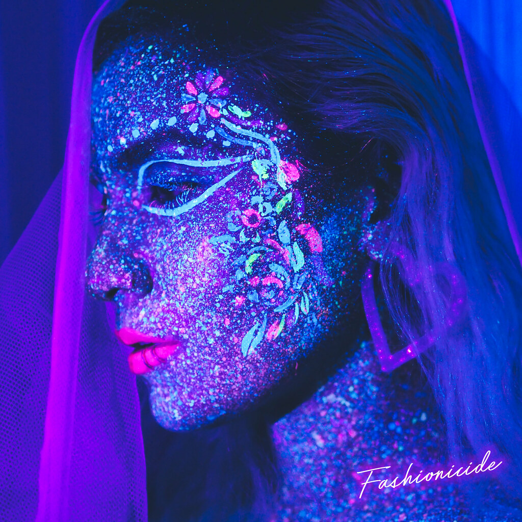 MAKEUP || Splattered UV Henna & The Asian Media Awards