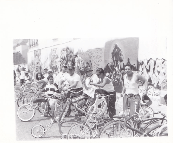 Comunidad de Acatlán en bicicletas
