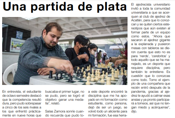 Plata en Ajedrez