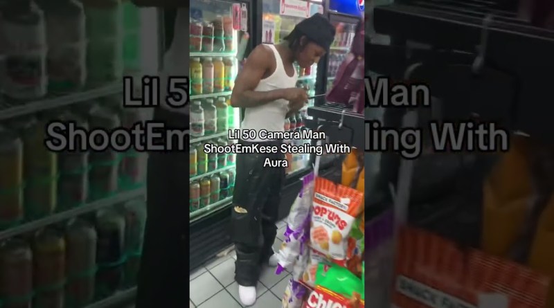 Lil 50 Homie Stealing With Aura 😱 #lil50 #viral #liltjay #hiphop #music