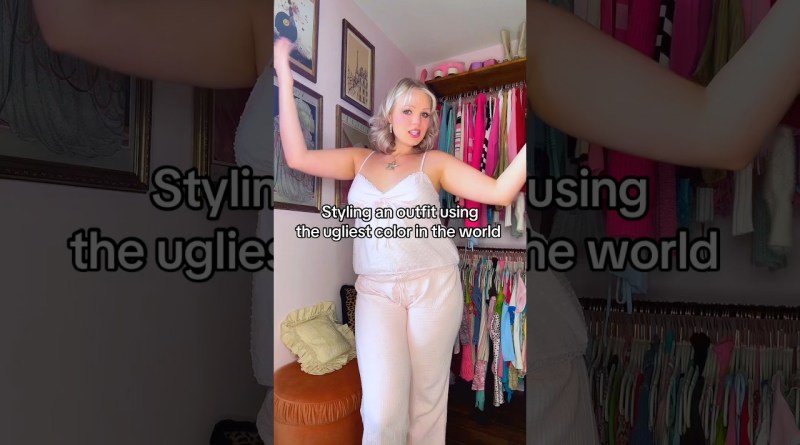 The UGLIEST color😱 #fashion #style #grwm #outfitinspo #styleinspo #2000s #y2k