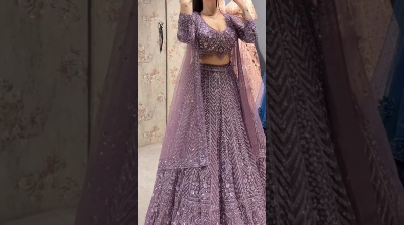 New Lehenga Designs Ideas✨❤ #shorts​​ #fashion​​ #lehenga​​ #lehengacholi​​ #youtube #trending
