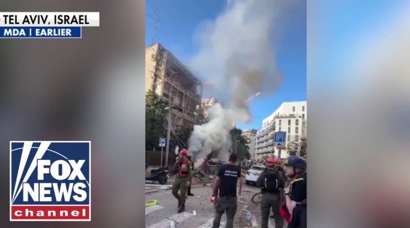 DEVELOPING: Tel Aviv hit with 220lb warhead amid Iranian missile barrage