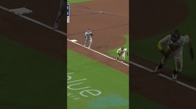 Caught him in the rundown! 👏 #mets #mlb #baseball #highlights #sports