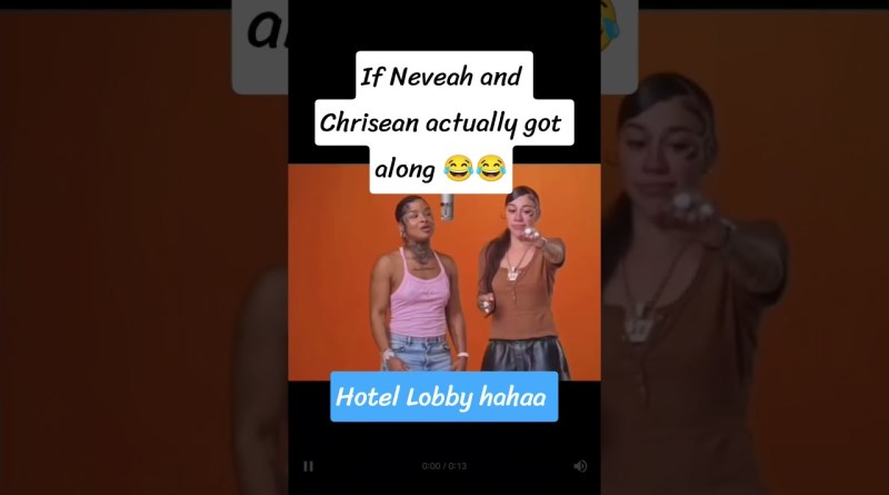 If Nevaeh and Chrisean actually got along! #hiphopnews #blueface #funny #shorts