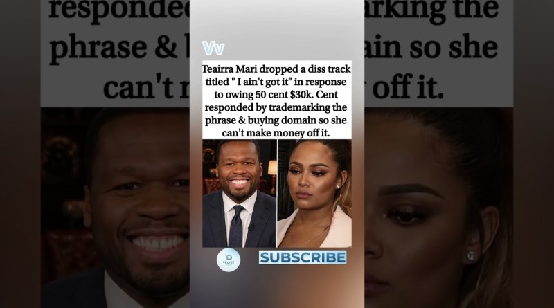 👀 50 Cent took petty to a WHOLE new level!  #50cent #teairramari #hiphop #petty #shorts #velvetview