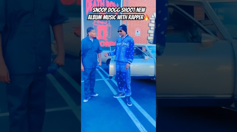 Snoop dogg shoot new album music with rapper🔥 #hiphop #rap #snooppi #rapper #snoopdogg #explore