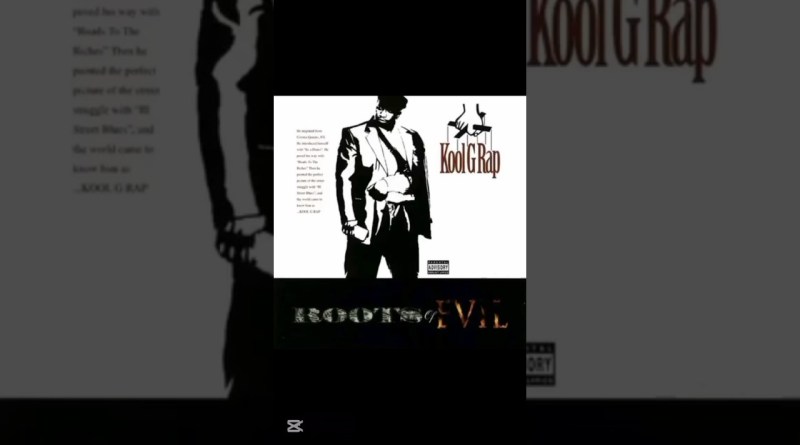 Today in Hip-Hop History: Kool G Rap’s Roots of Evil (1998) 🎤🔥 #shorts