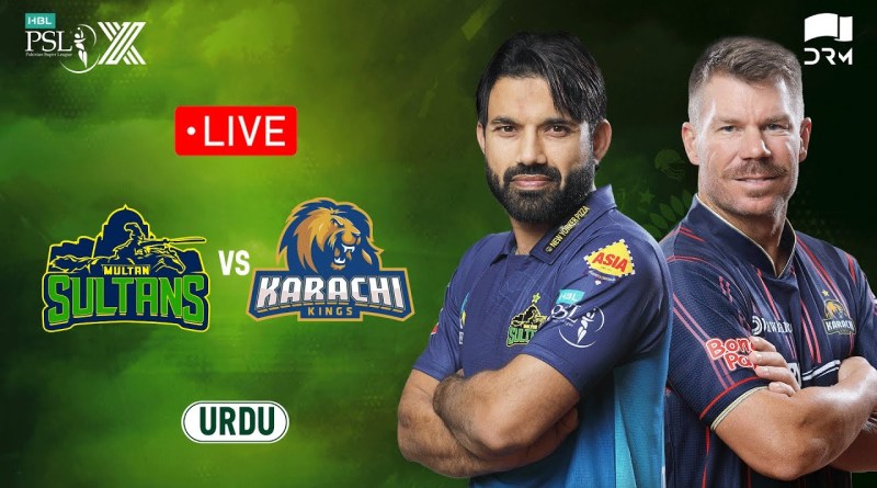 Live | Multan Sultans vs Karachi Kings | 𝐔𝐑𝐃𝐔 | Match 20 | HBL PSL X | M3O1K