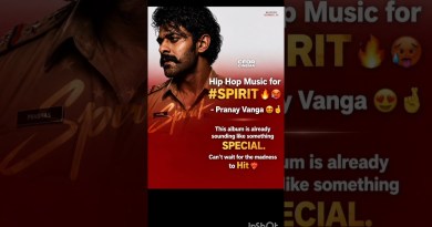 Hip Hop Music Album Is Ready For Spirit #spirit #prabhas #update