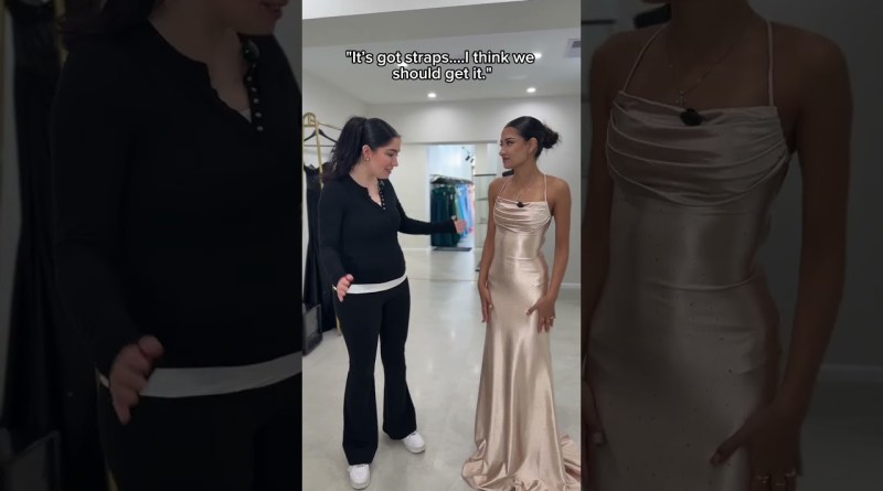 POV: Shopping With Your Strict Mom  #prom #dressess #dress #fashion #dressootd #weddingdress