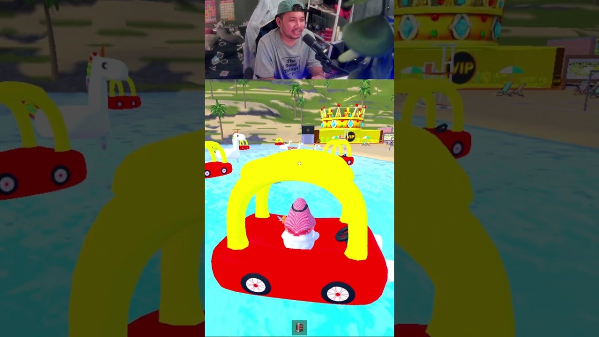 PANTAI INI BIKIN ORANG SALAH FOKUS! #roblox #pantai #gaming #shortgame