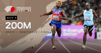 Full Men's 200m Heats, Semi-finals & Final | World Athletics Championships Tokyo 25