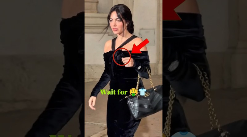 Georgina Rodriguez VALENTINO Dress Price 😱💸#georginarodriguez cristiano ronaldo #shorts #fashion