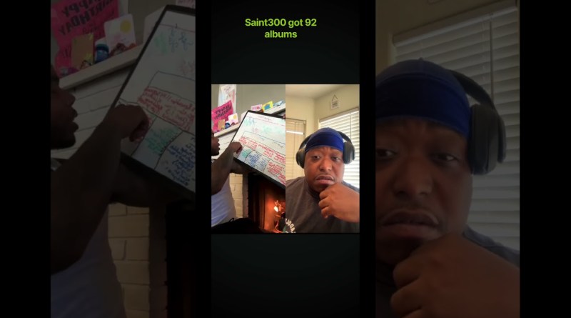 How many albums yall got ? #motivation #saint #300 #hiphop #artist #studio #rap #reality #work