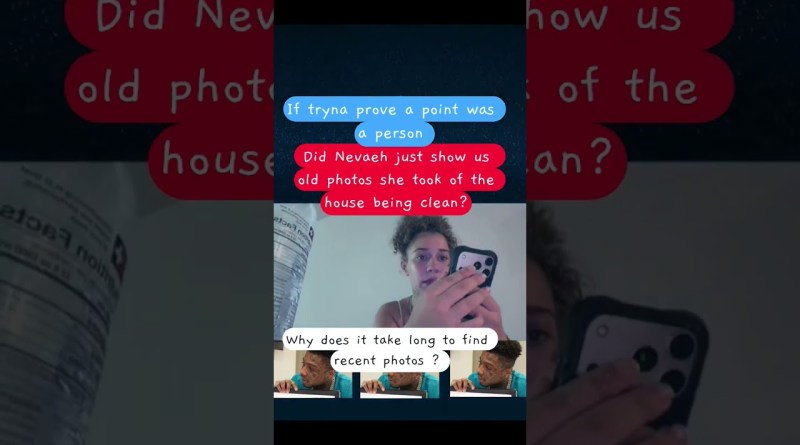 Nevaeh shows proof of the house cleaned #blueface #hiphopnews #trend #funny