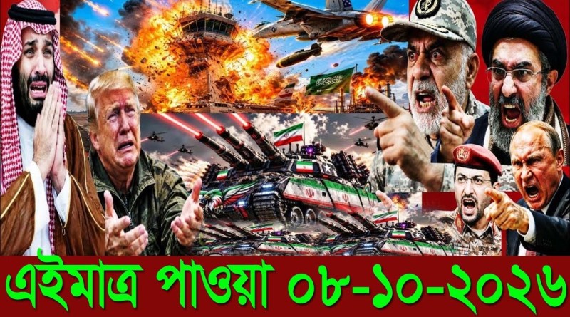 আন্তর্জাতিক বাংলা খবর BBC WorldNews 08 Oct'2026 || World News Bangla || International News Today