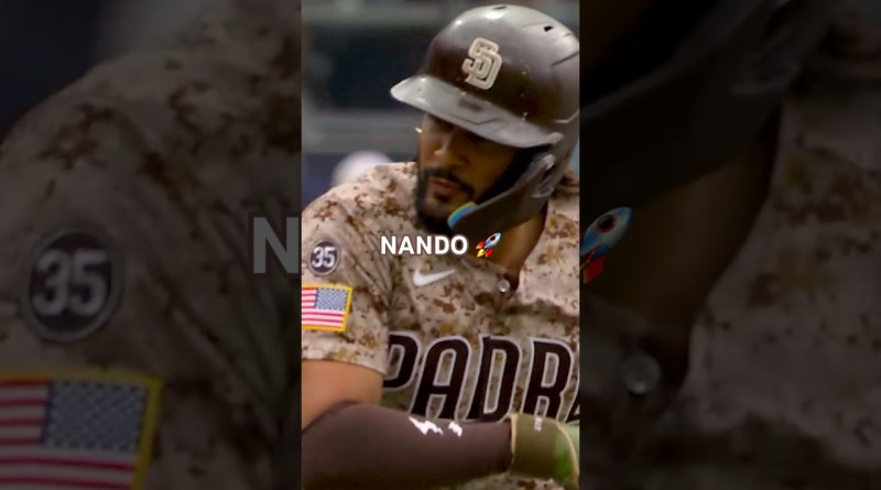 Three, two, one, blast off. #mlb # #baseball #sandiegopadres #padres #sports #homerun #highlights