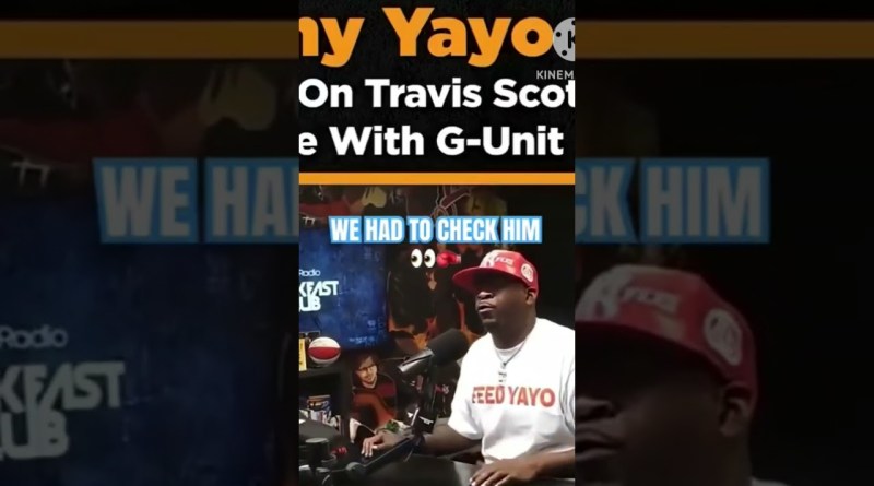 50cent checks Travis Scott over G-Unit disrespect #trending #hiphop #rap #news #movie #youtubeshorts