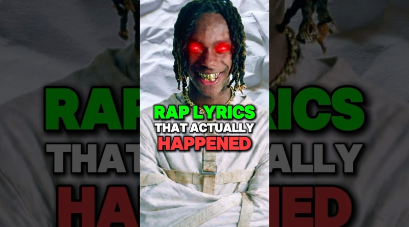 Rap Lyrics That Actually Happened 😳🤯