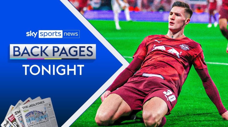 Manchester United make a move for top target Benjamin Šeško | Back Pages Tonight