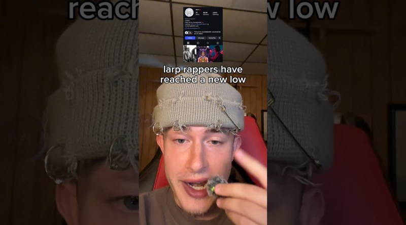 Larp rappers have reached a new low #liluzivert #undergroundrap #rapnews #42ceo #hiphopnews